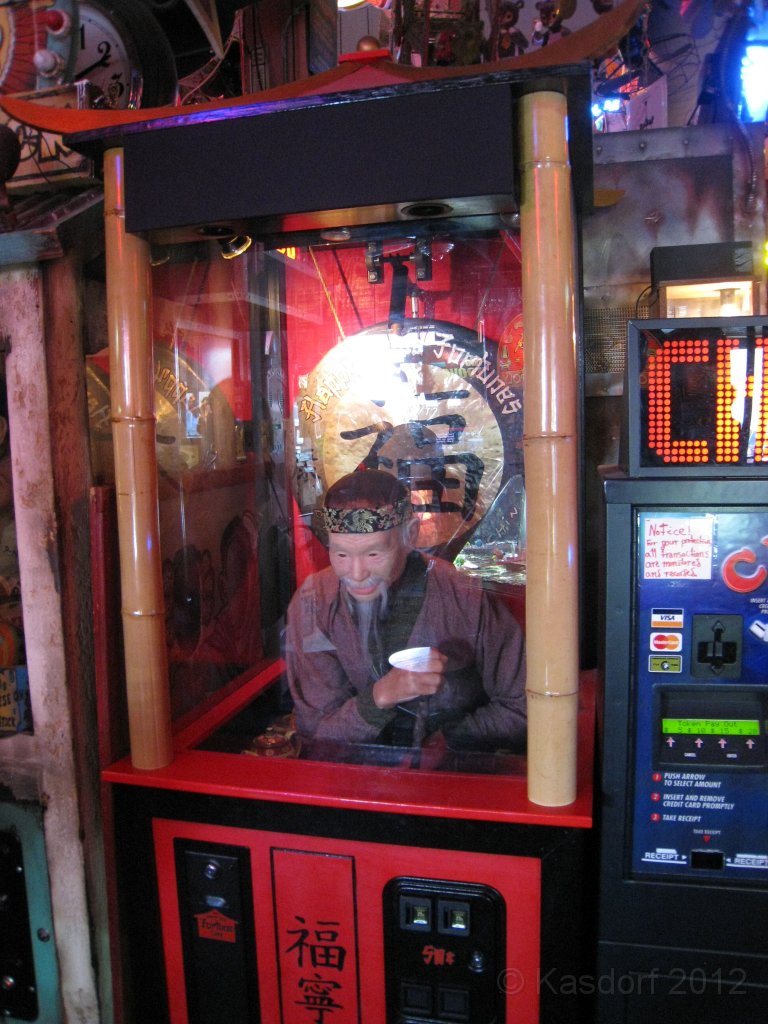 2012 Marvins Marvelous Mechanical Museum 055.JPG - The wise fotune teller. Dances to a get down and boogie tune. A fun visit to "Marvins Marvelous Mechanical Museum" in Farmington Hills Michigan on April 21, 2012.